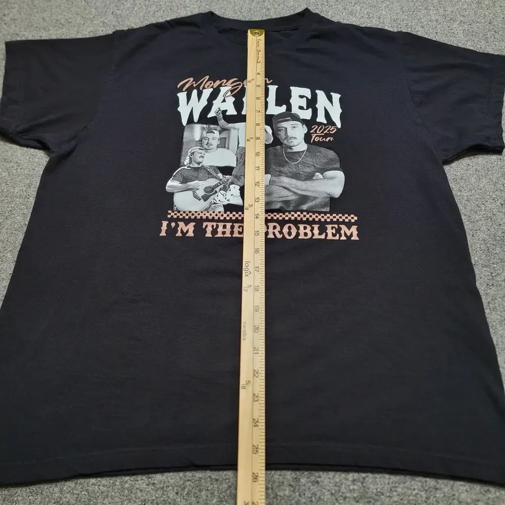 Morgan Wallen Shirt Adult Extra Large 2025 Im The Problem Tour Concert Band